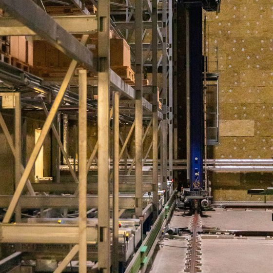 CLINTON-Logistik-BL-Gassenregallager